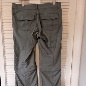 Prana- hiking zip off pant